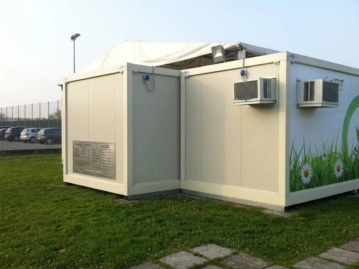 Modular changing room