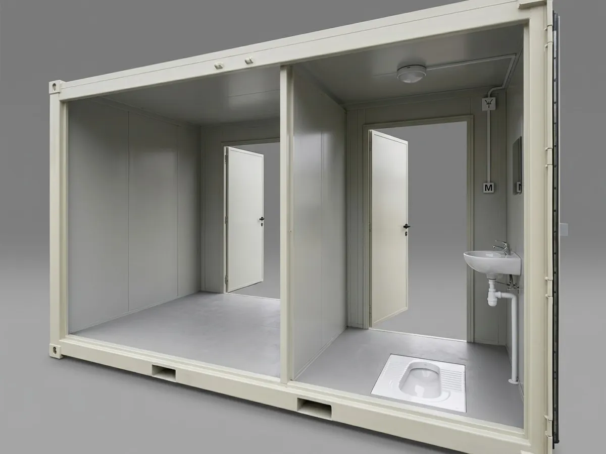 Cabina prefabbricata uso bagno 2 metri – M6 – C2