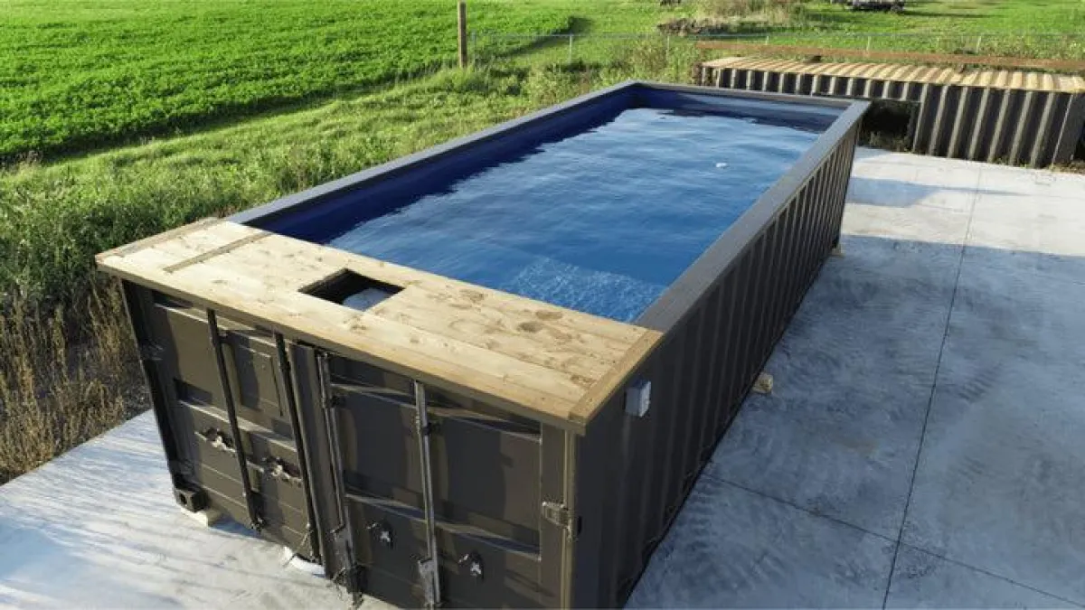 20-Fuß-Plug-and-Play-Container-Pool