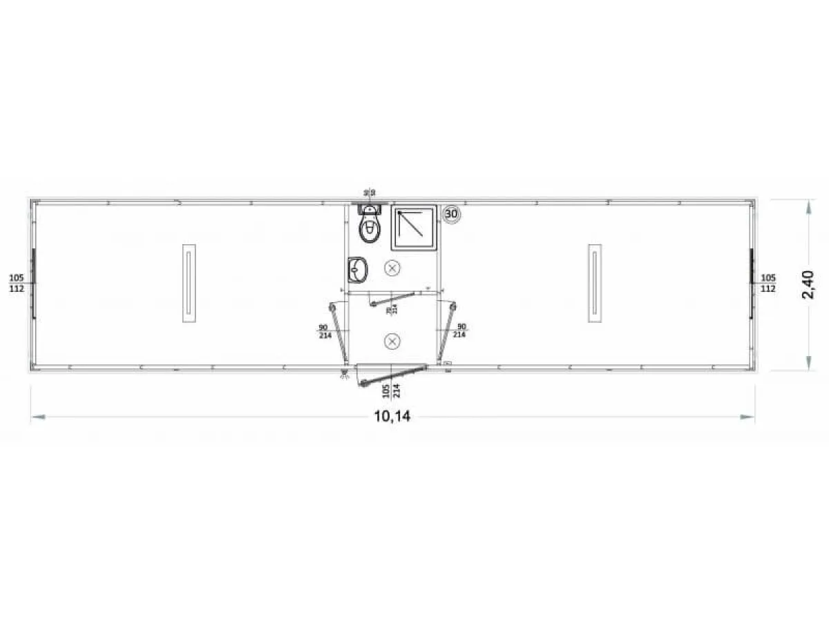 Container modifié occasion