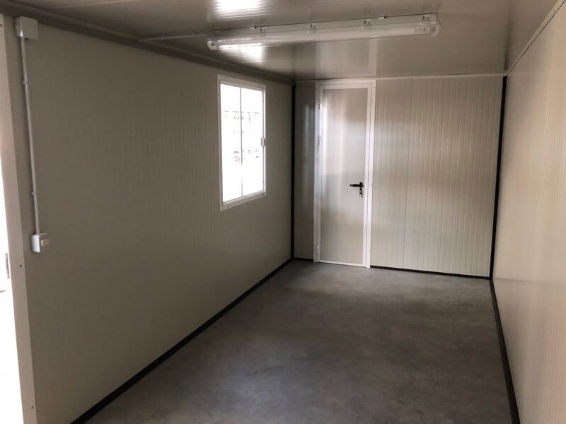 Box prefabbricati con wc, lavabo e doccia, servizio centrale 10 metri – L1