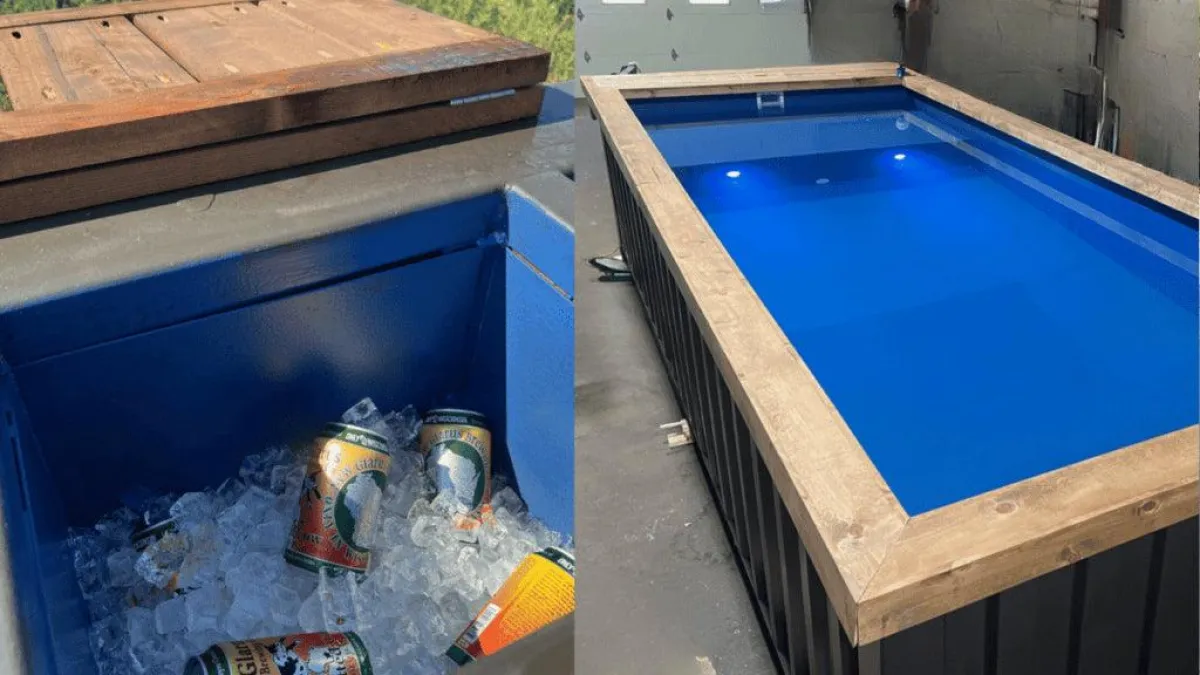20-Fuß-Plug-and-Play-Container-Pool