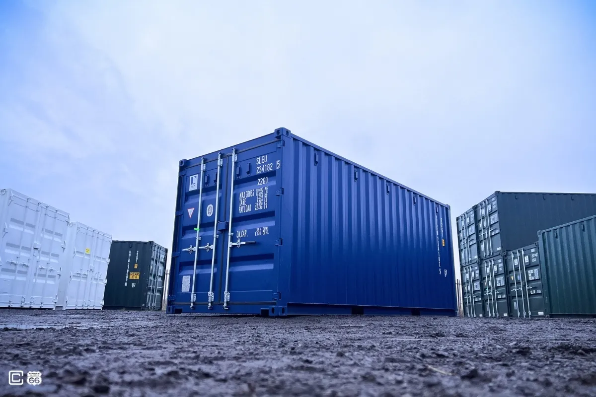Seecontainer 20 Fuß Erstreise