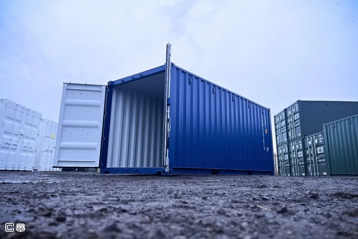 Seecontainer 20 Fuß Erstreise
