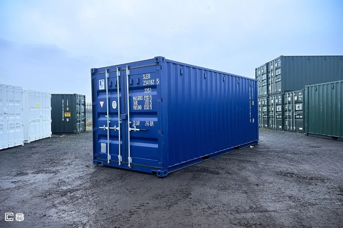 Seecontainer 20 Fuß Erstreise
