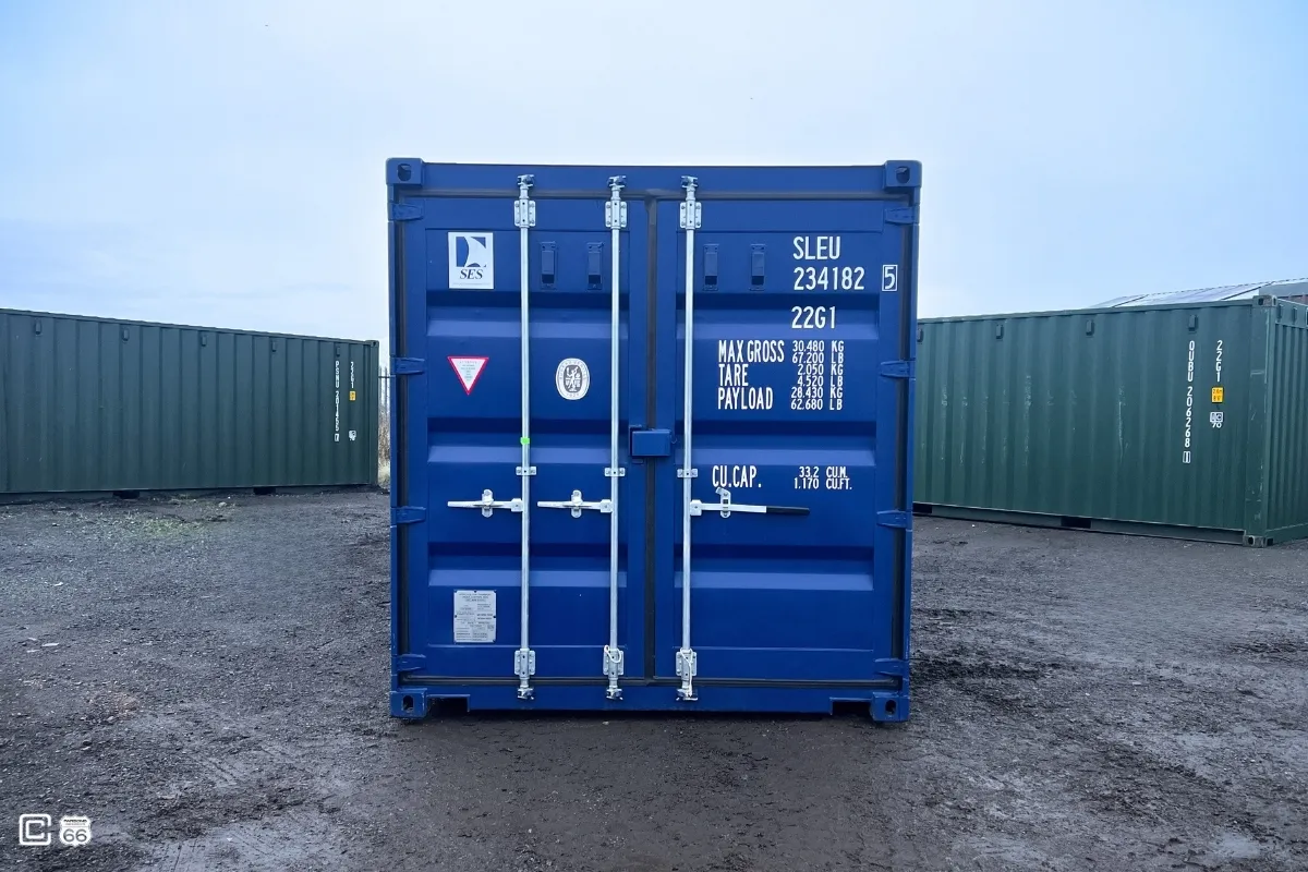Seecontainer 20 Fuß Erstreise