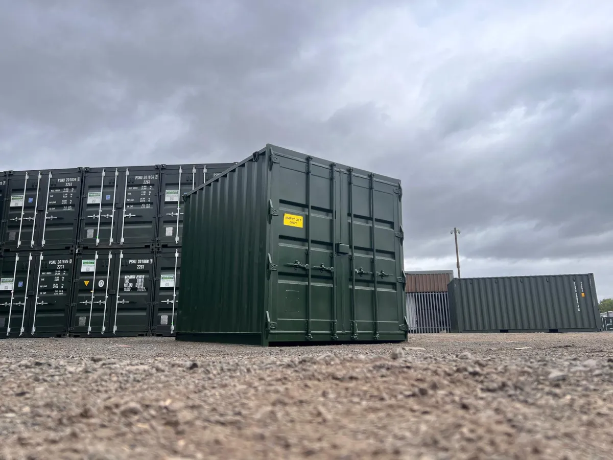 Seecontainer 10 Fuß wind- und wasserdicht