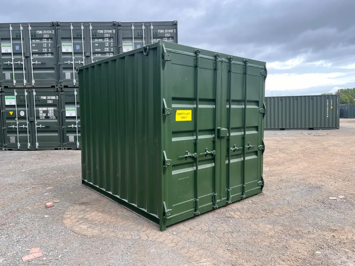 Seecontainer 10 Fuß wind- und wasserdicht