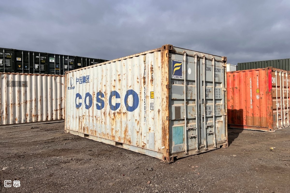 20ft Used Container WWT at Darlington A66