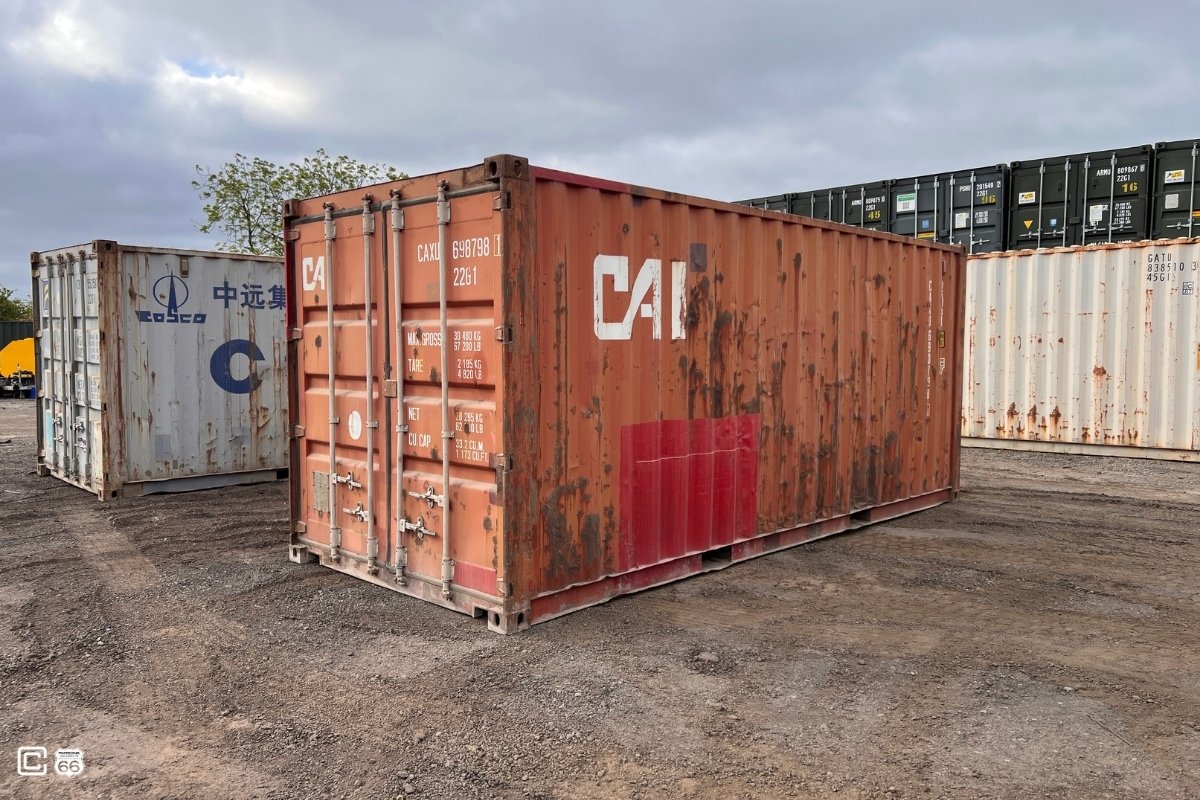 20ft Used Container WWT at Darlington A66