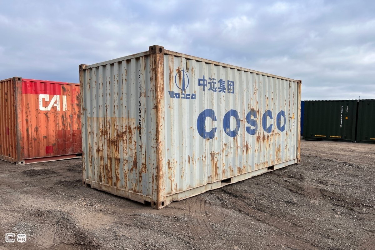 20ft Used Container WWT at Darlington A66