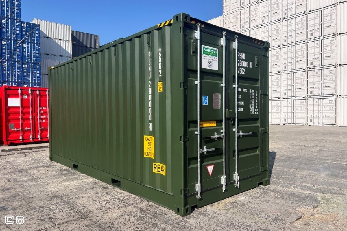 Container maritime 20' HC 1er voyage