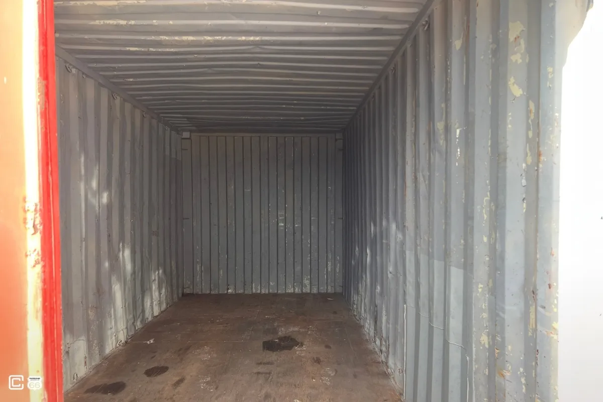 Seecontainer 20 Fuß wind- und wasserdicht
