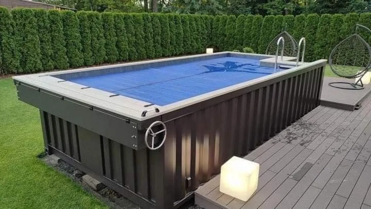 20-Fuß-Plug-and-Play-Container-Pool