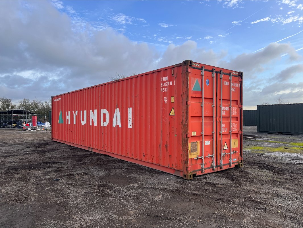 40ft Used High Cube Containers at Darlington A66