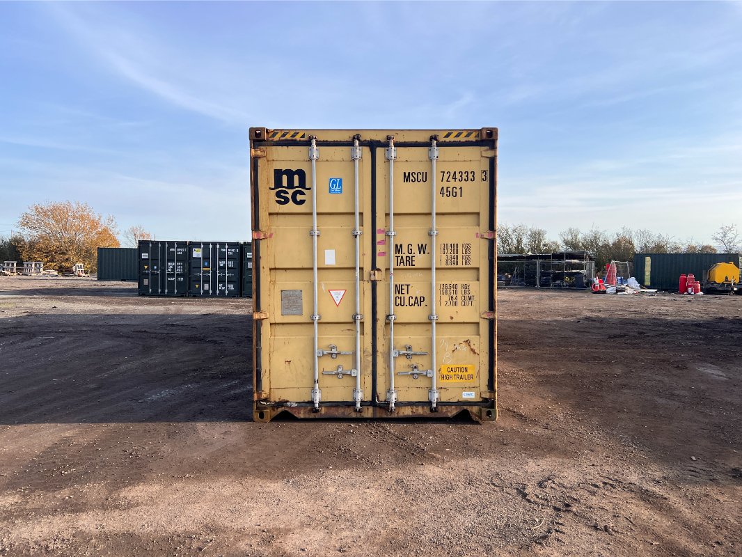 40ft Used High Cube Containers at Darlington A66