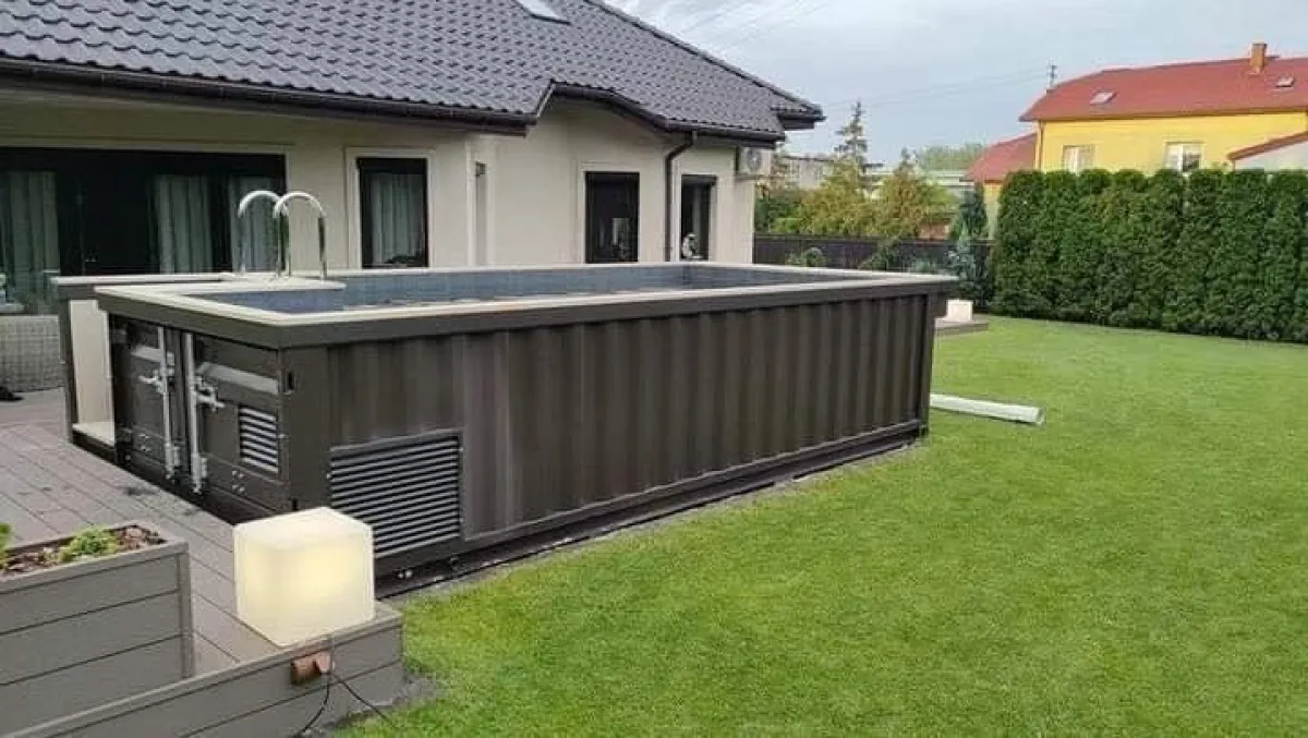 20-Fuß-Plug-and-Play-Container-Pool