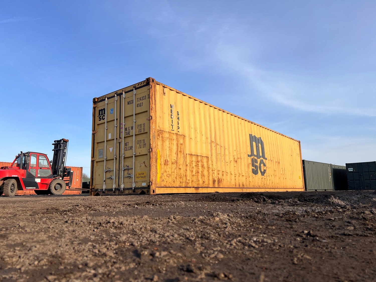 40ft New One Trip Shipping Containers