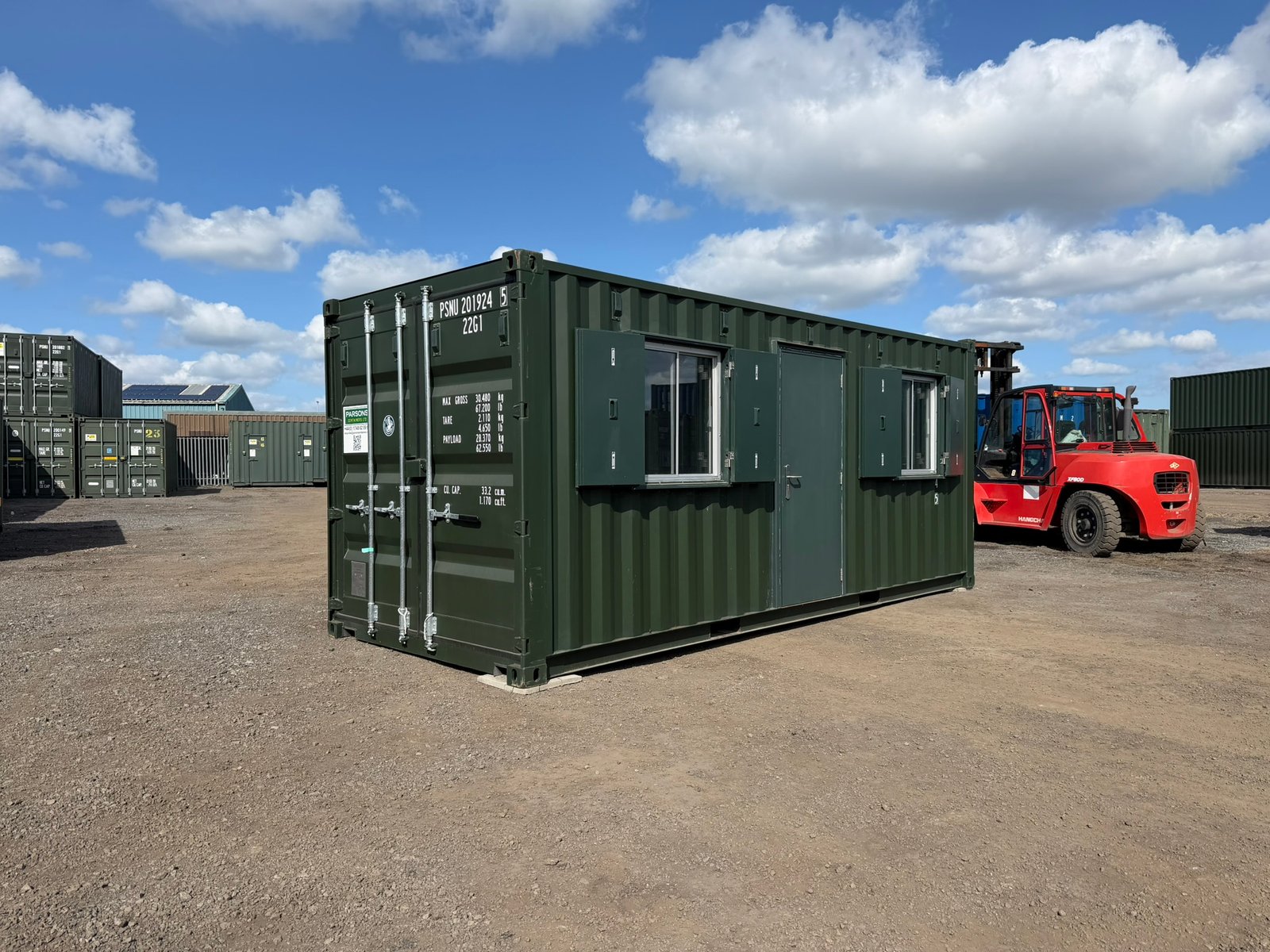 Container modifié 20' occasion
