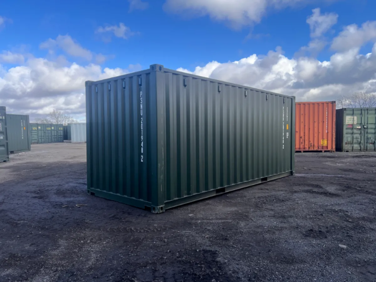 Seecontainer 20 Fuß Erstreise
