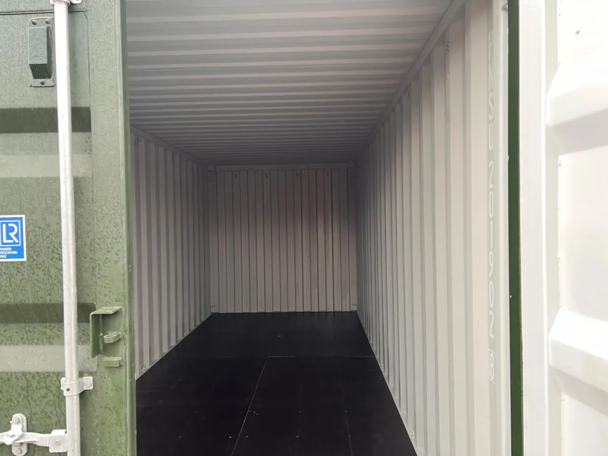 Seecontainer 20 Fuß Erstreise