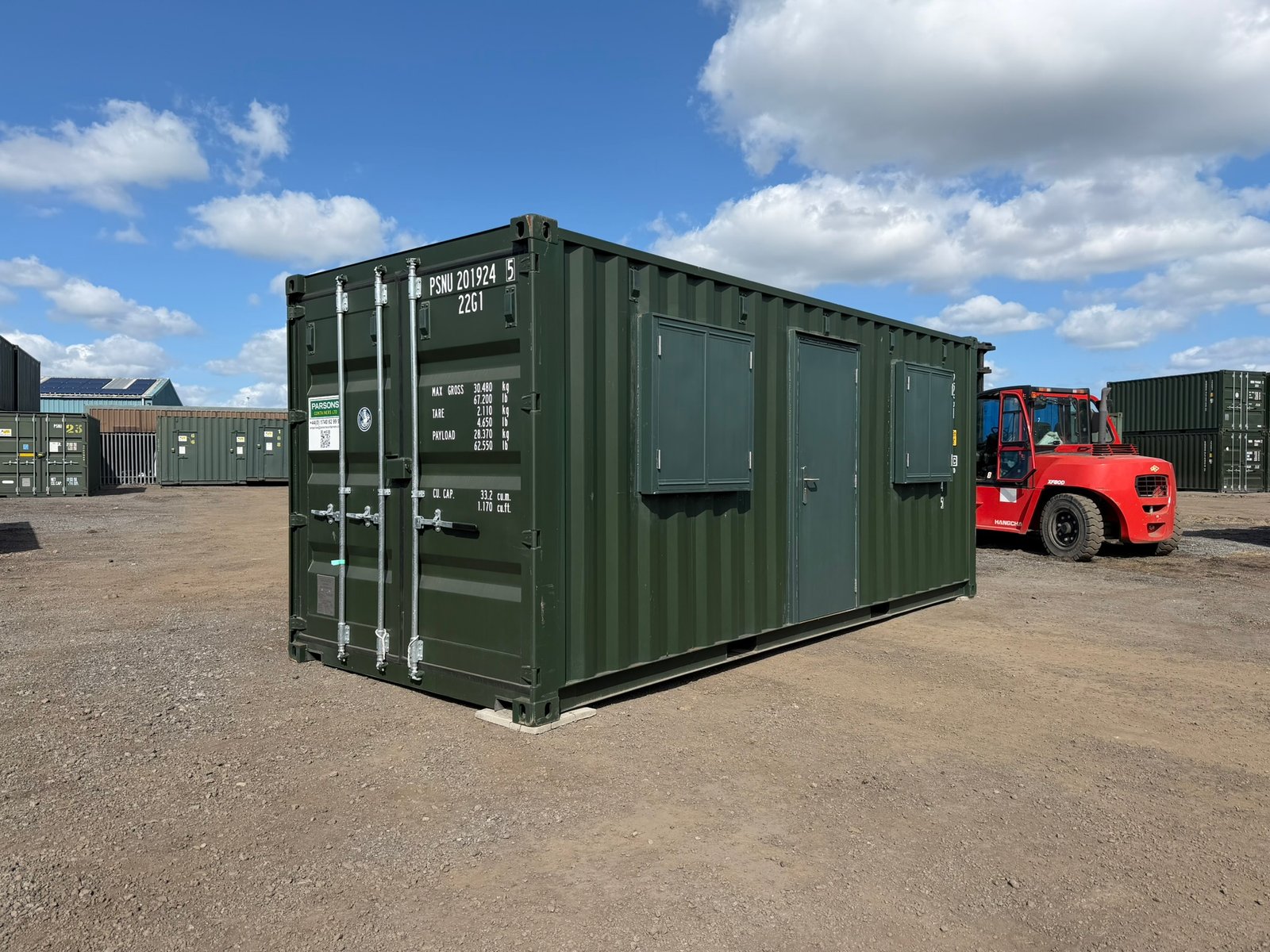 Container modifié 20' occasion