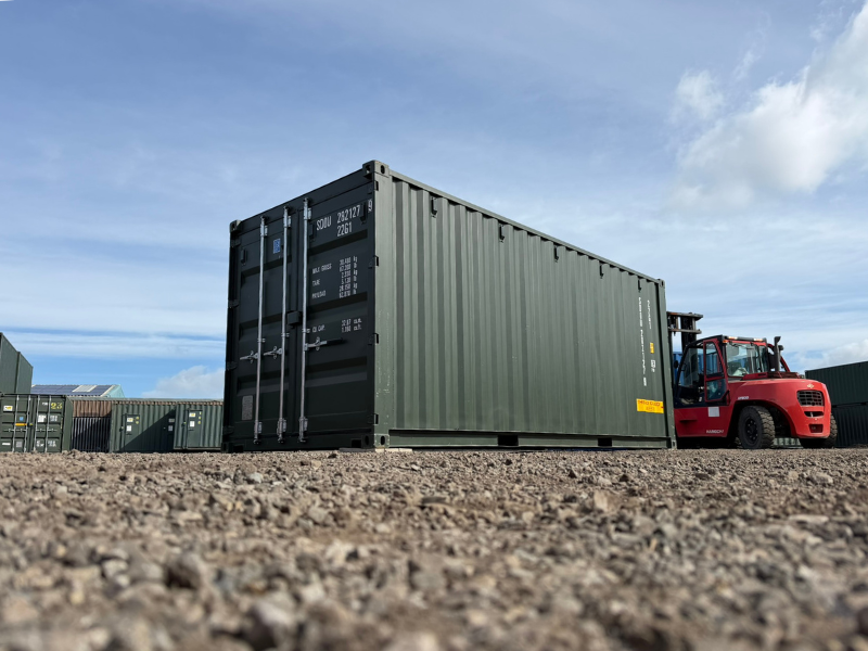 Seecontainer 20 Fuß Erstreise