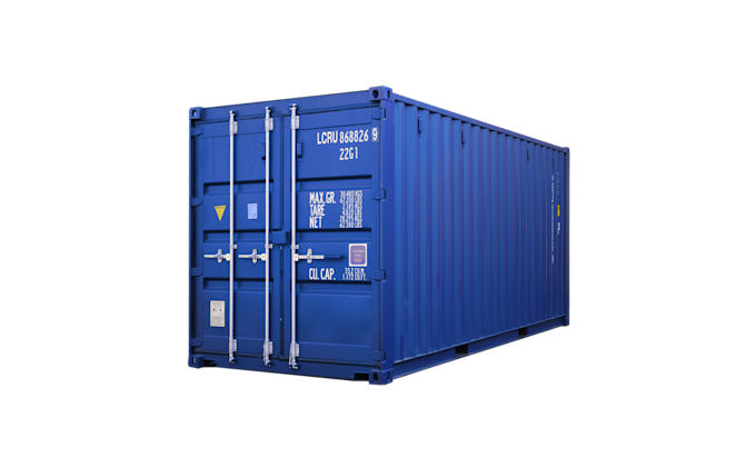20ft Standaard Drie Deurhendels — 20ft/drie deurhendels