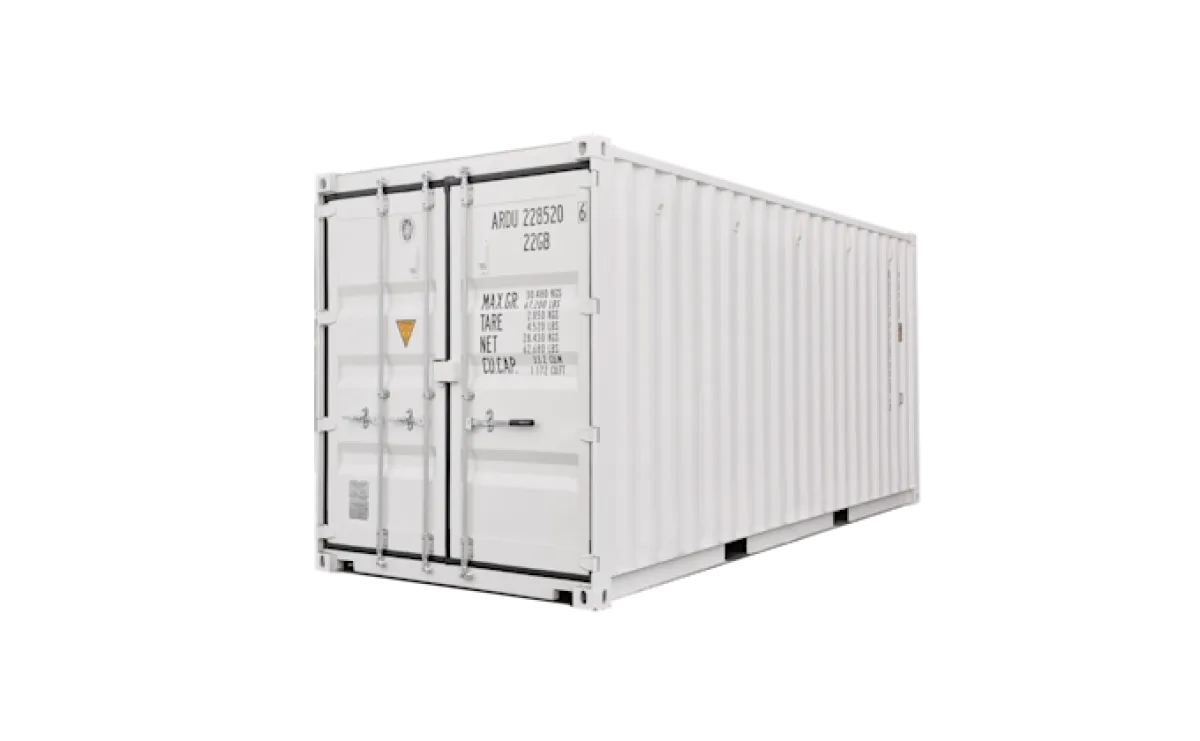 Seecontainer 20 Fuß wind- und wasserdicht