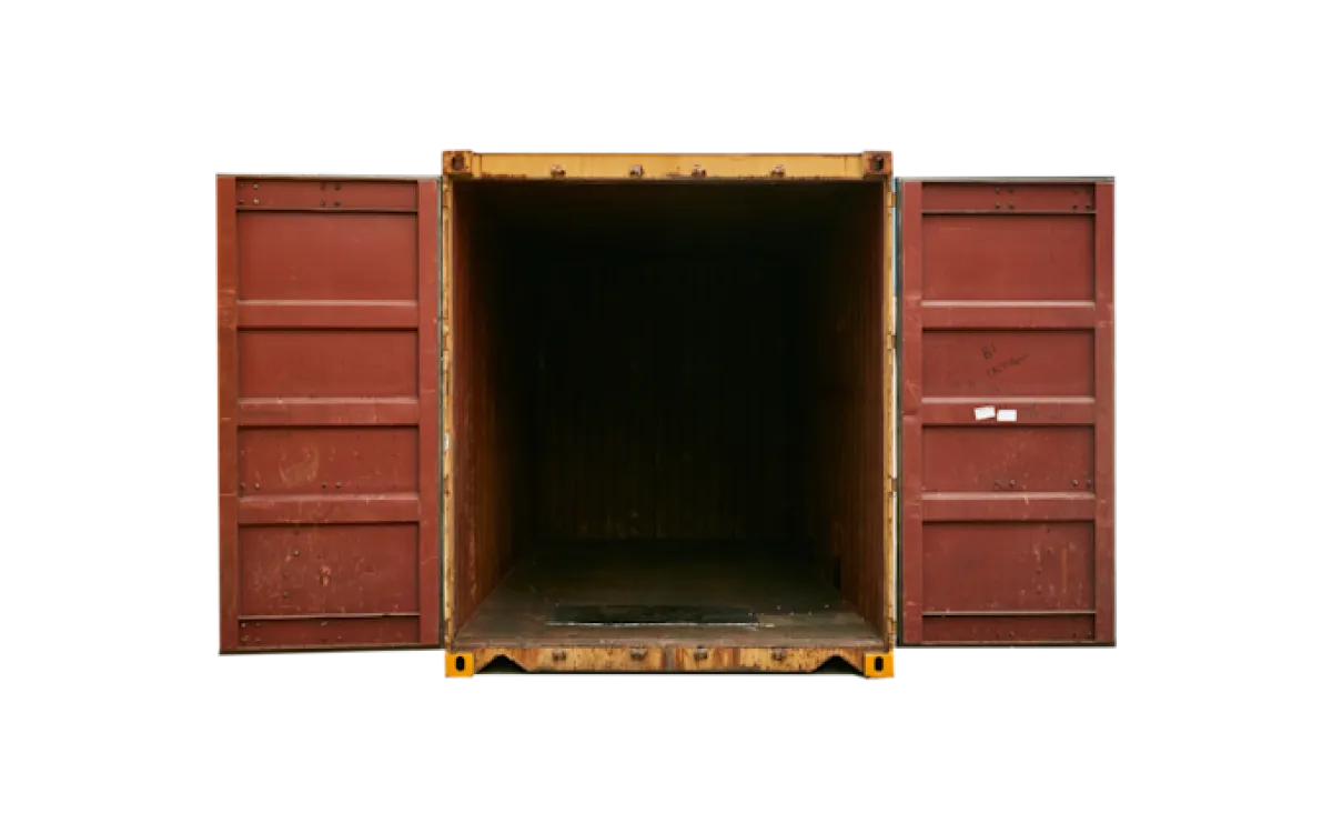 Seecontainer 20 Fuß wind- und wasserdicht