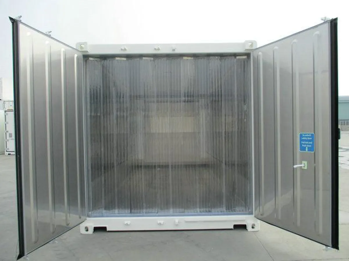 20' Reefer-Container erste Reise
