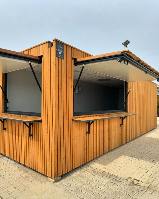 Container 40' kiosque snack / bureau / guinguette