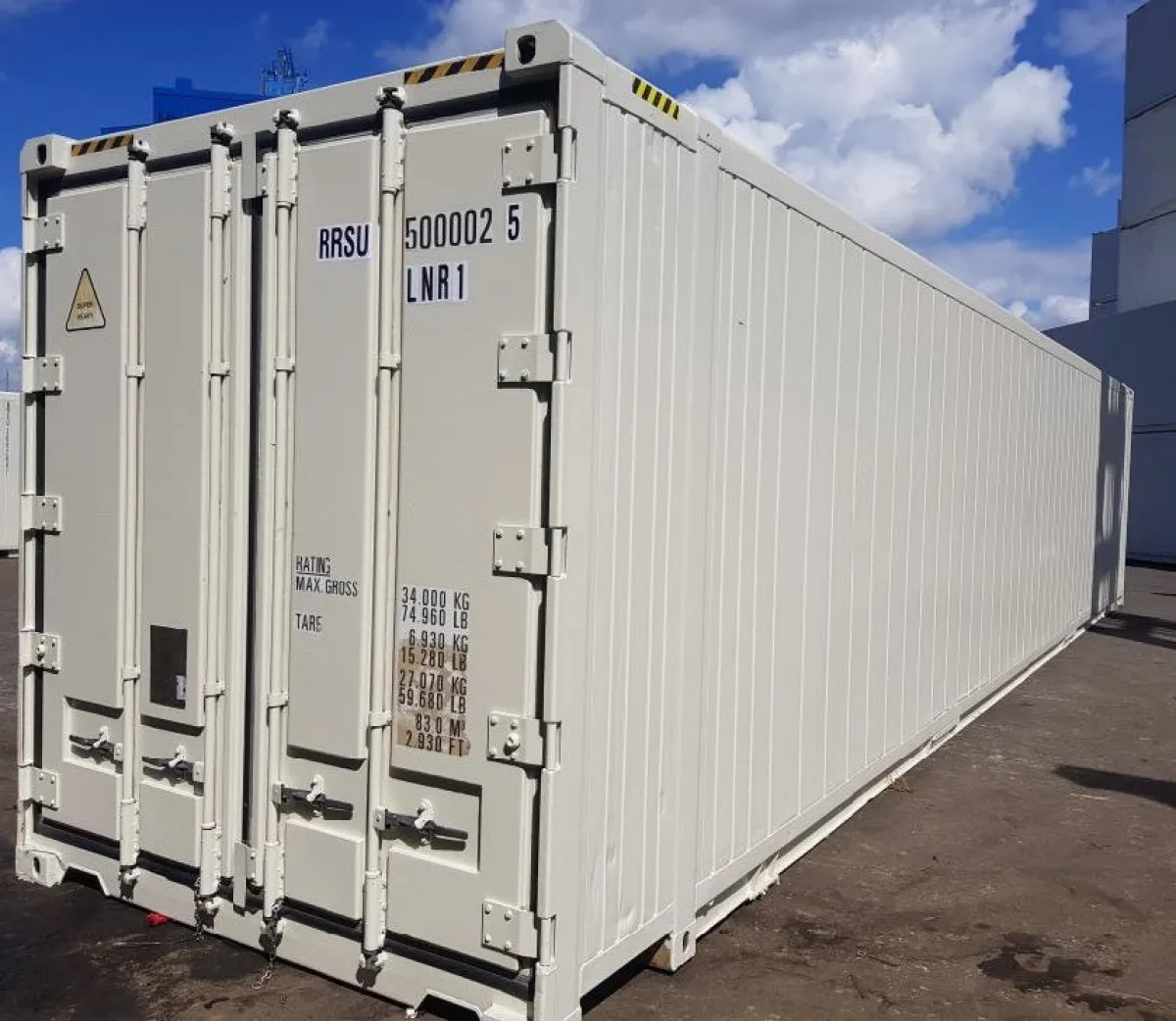 40' isolierter Container, gebraucht