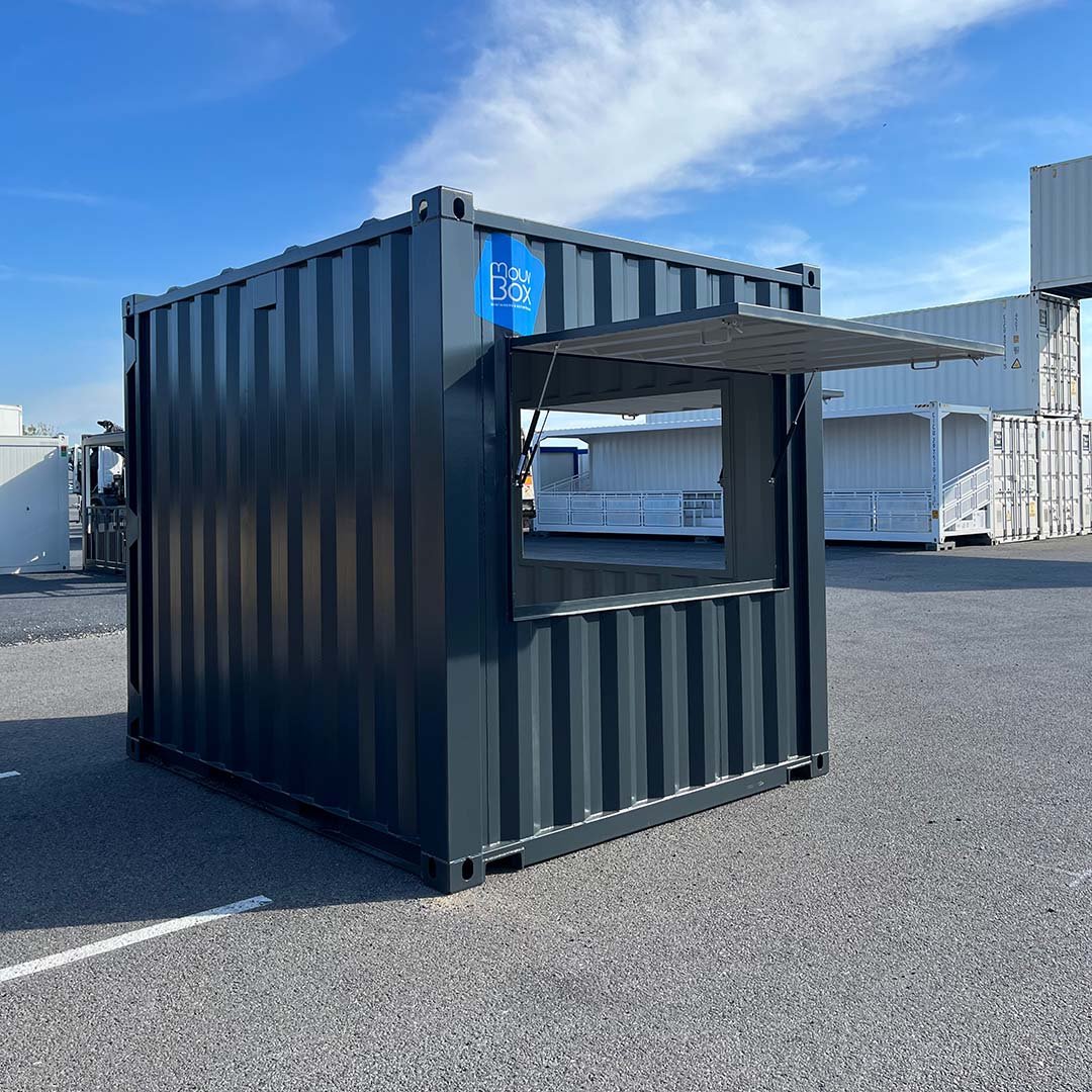 10' HC office container