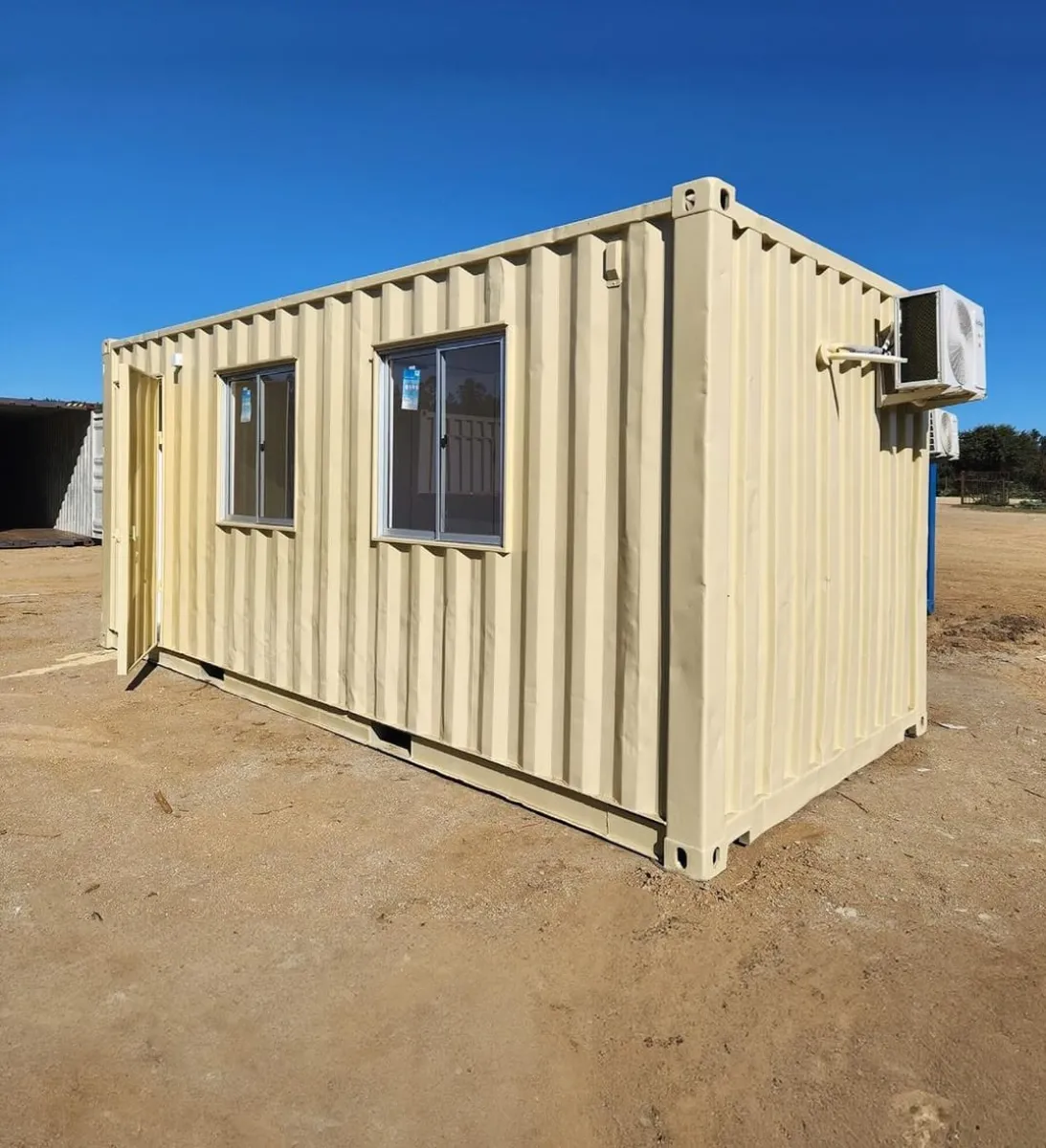 Vorgefertigter 24-m²-Bürocontainer Q235B