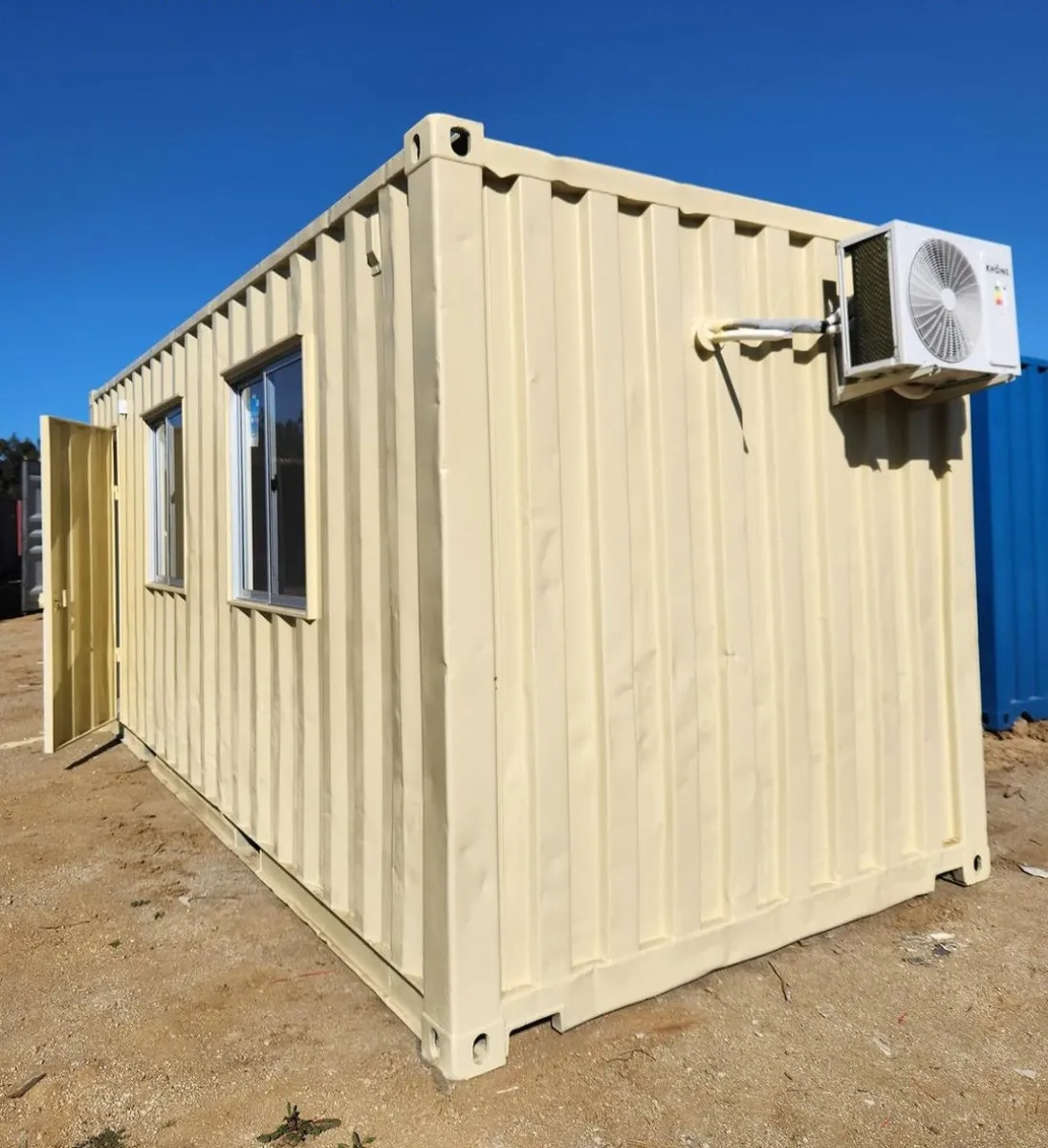 Vorgefertigter 24-m²-Bürocontainer Q235B