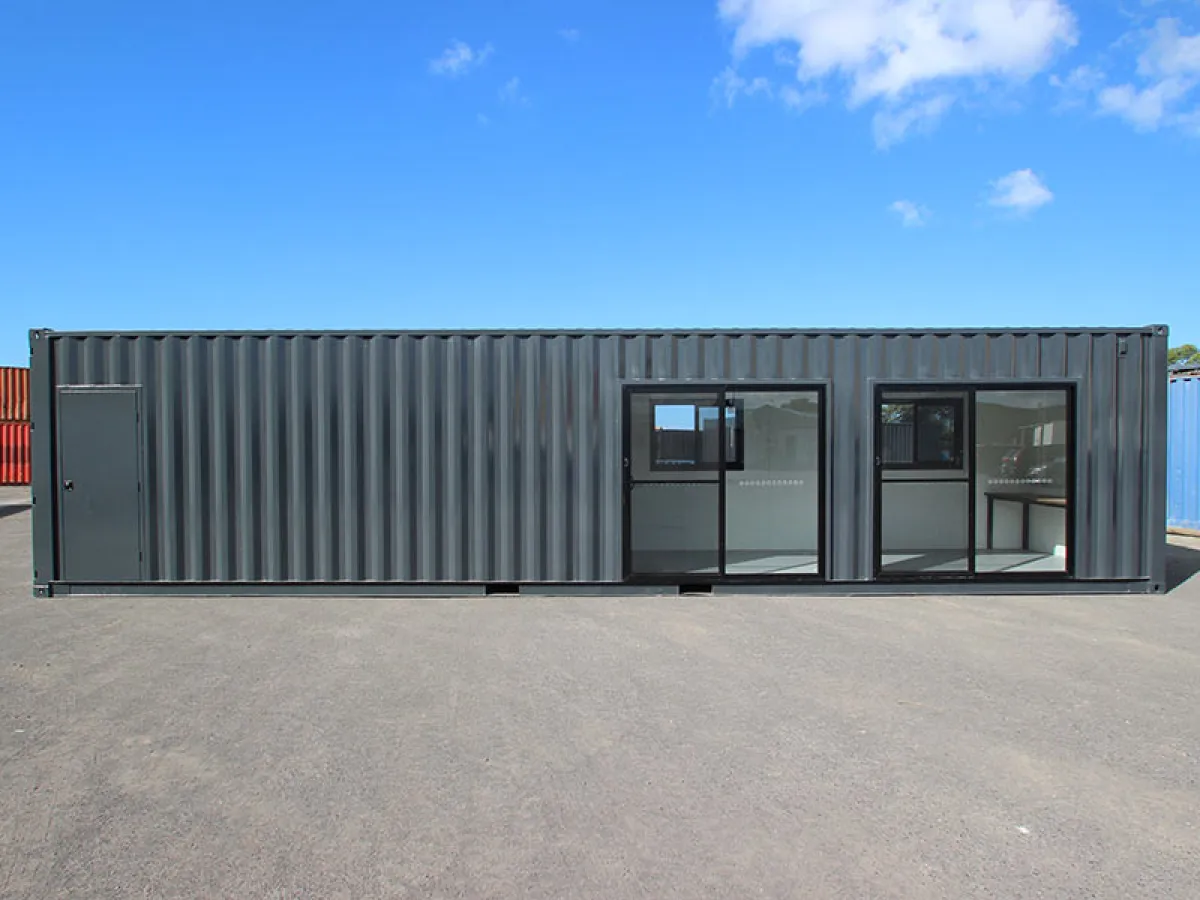 Container ufficio 40' HC nuovo isolato