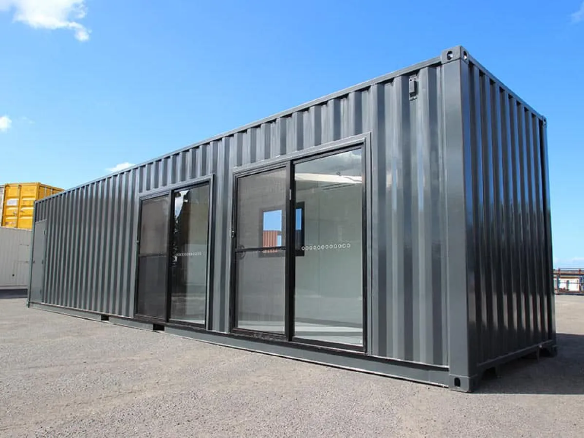Container ufficio 40' HC nuovo isolato