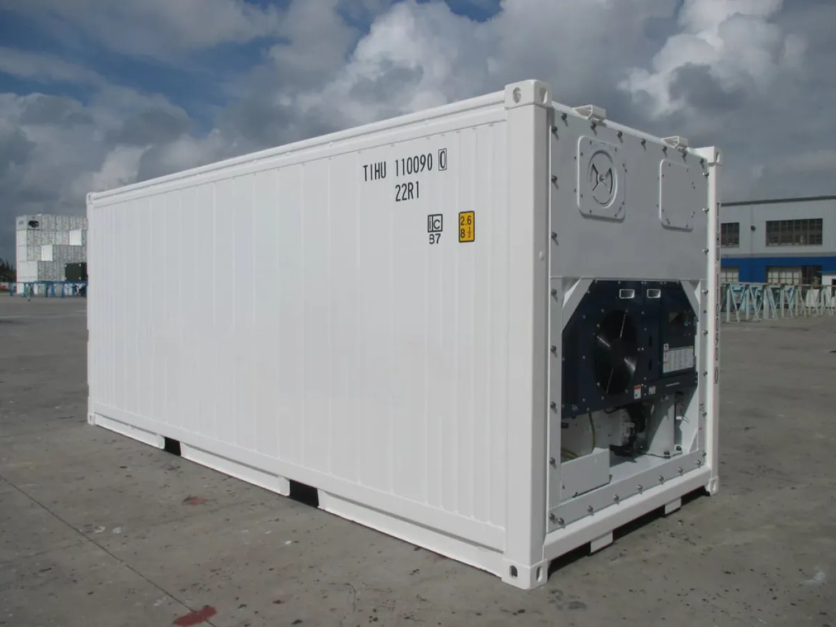 20' Einphasen-Reefer-Container für mittlere Temperaturen