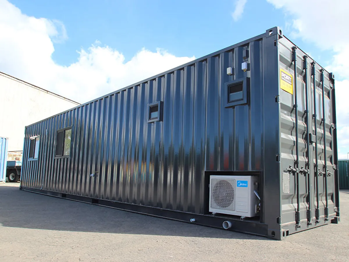 Container ufficio 40' HC nuovo isolato