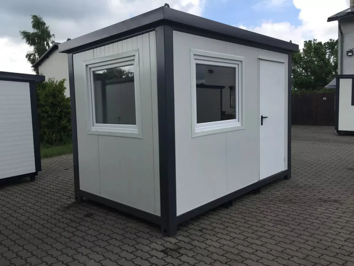 3.50 × 2.20 m office container, 75 mm sandwich