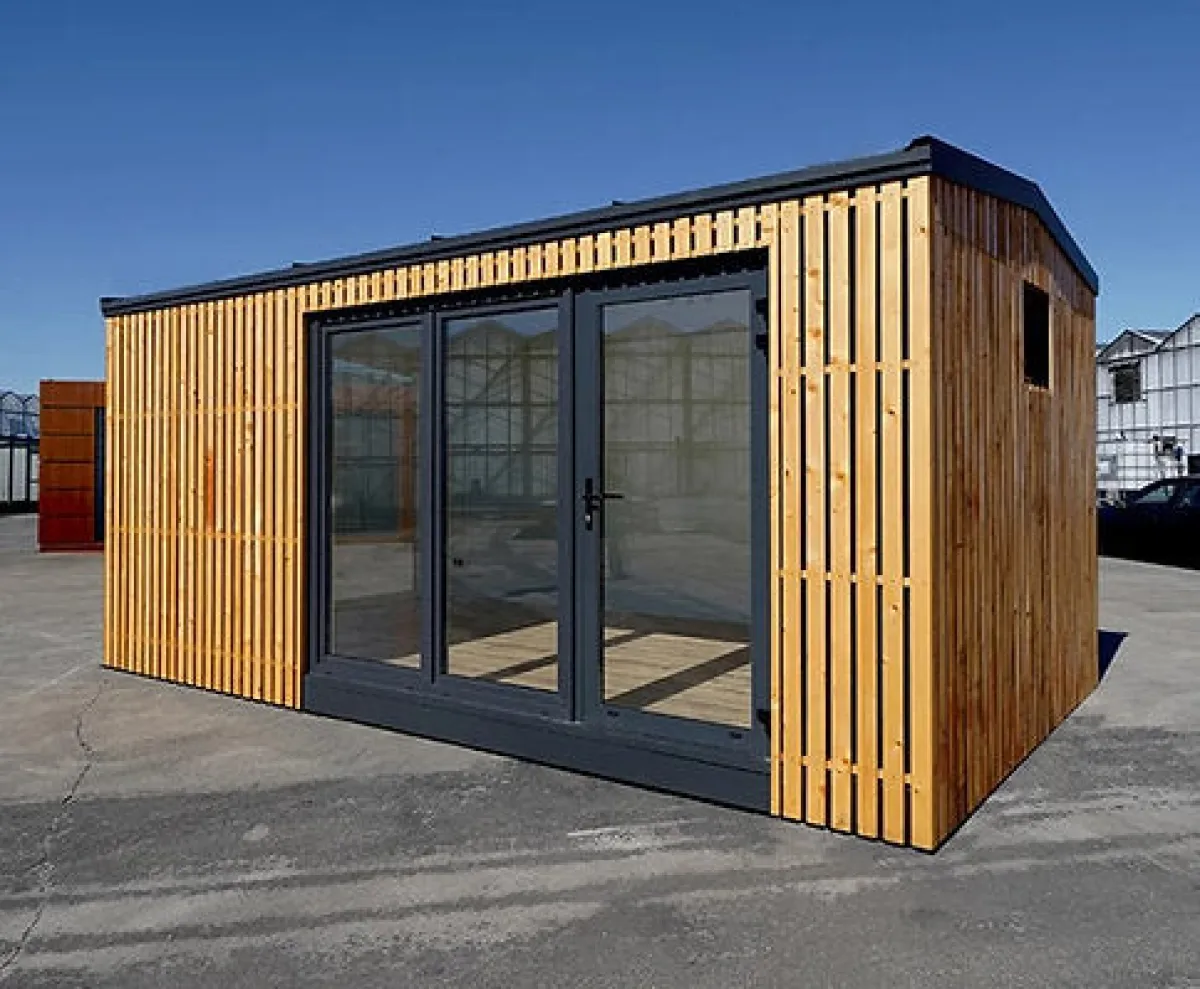 Container ufficio 18 m² 6 × 3 × 2,6 m EPS 100