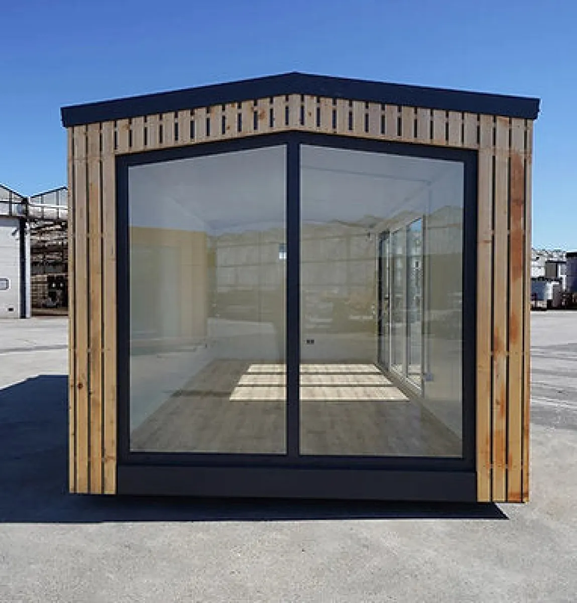 Container ufficio 18 m² 6 × 3 × 2,6 m EPS 100