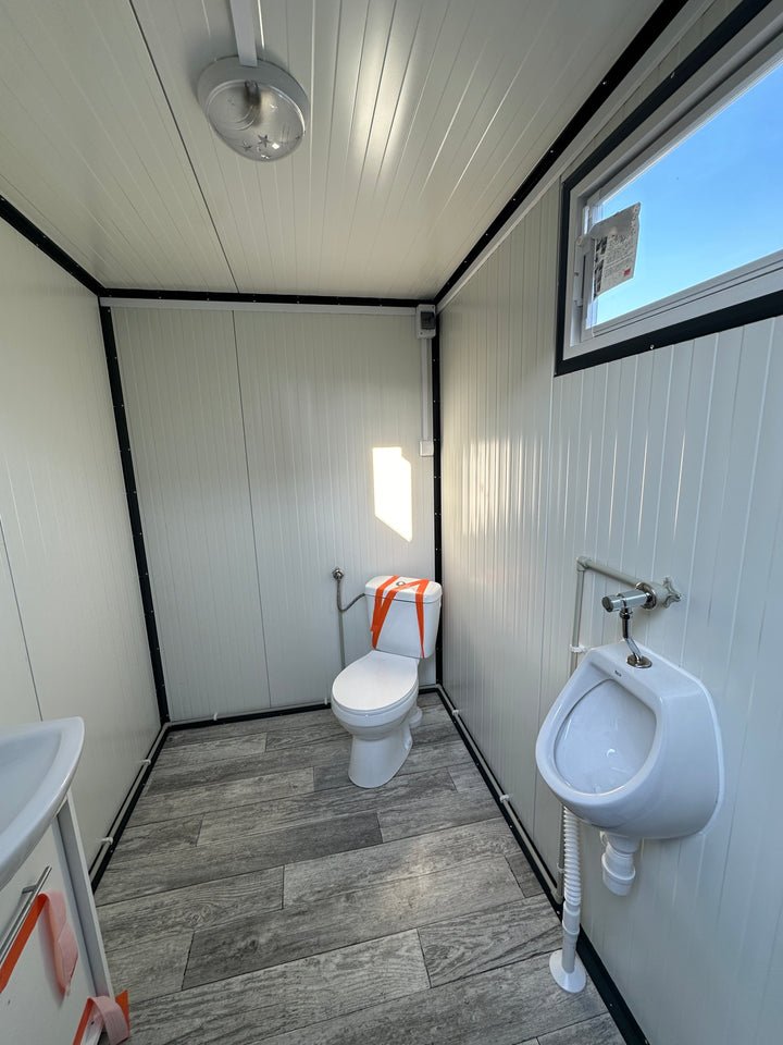 Contenedor sanitario doble 3,00 × 2,00 m