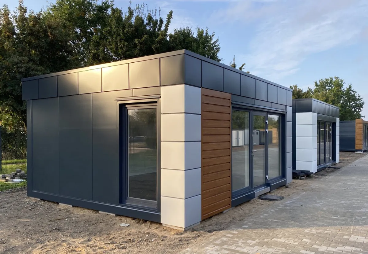 London modular office 6 × 5 m, EPS 150
