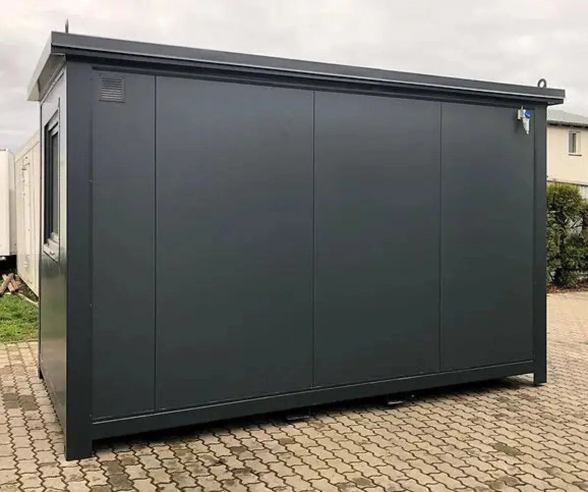 Container modulare Premium C4100 con facciata vetrata