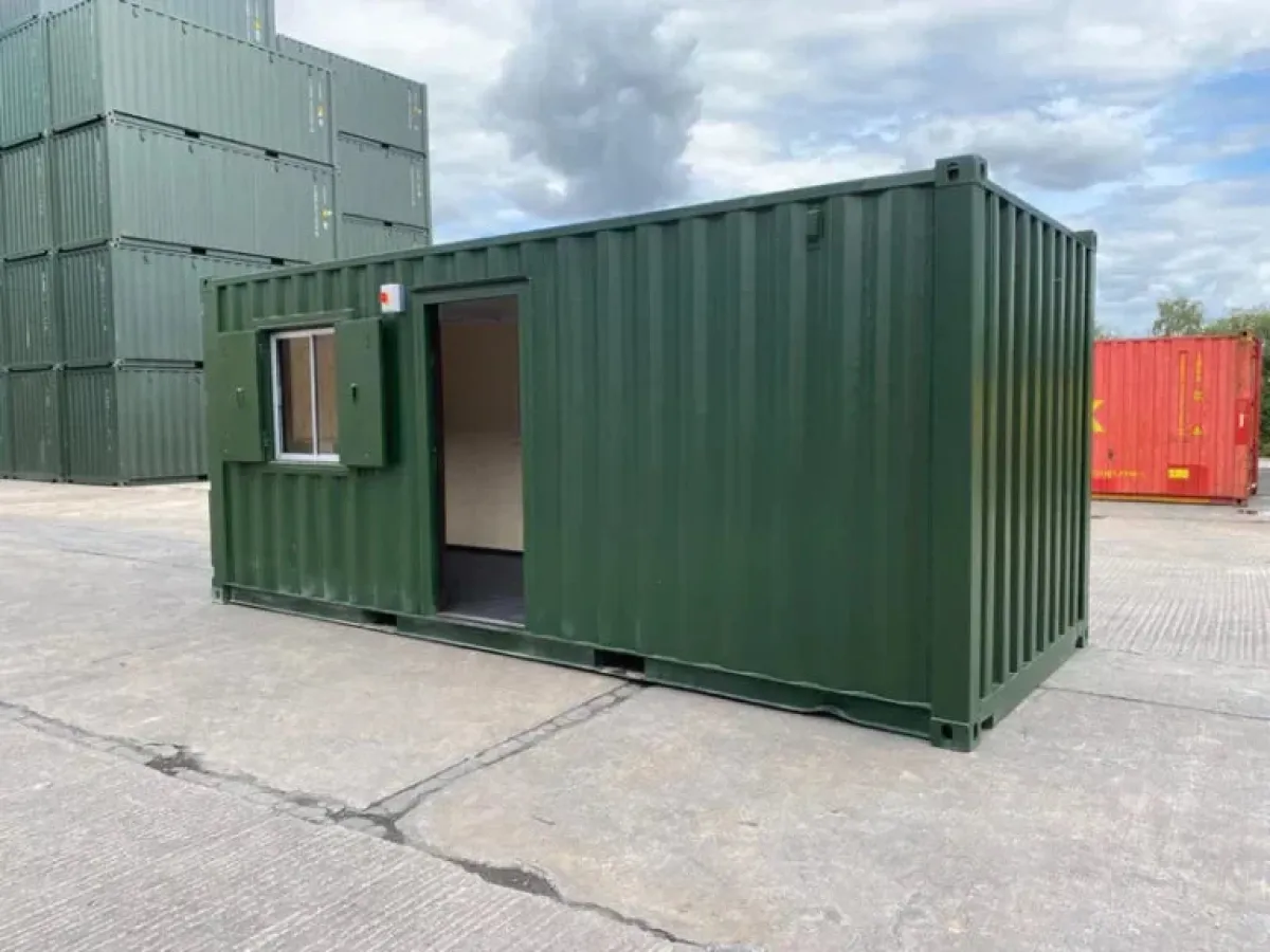 20'-Bürocontainer C7510 mit Melaminausstattung