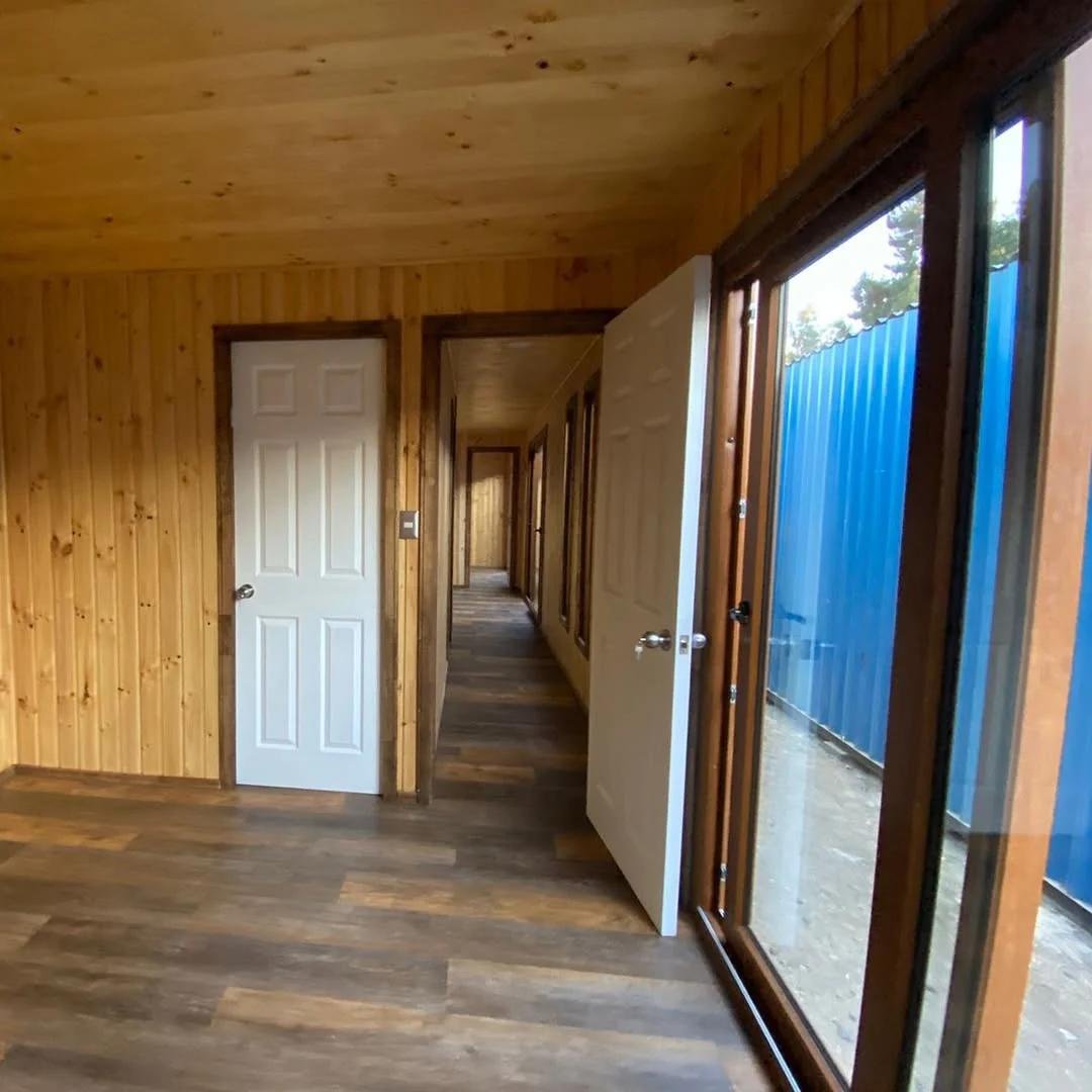 Carus Home 36 m², 2-bed, Roman black siding