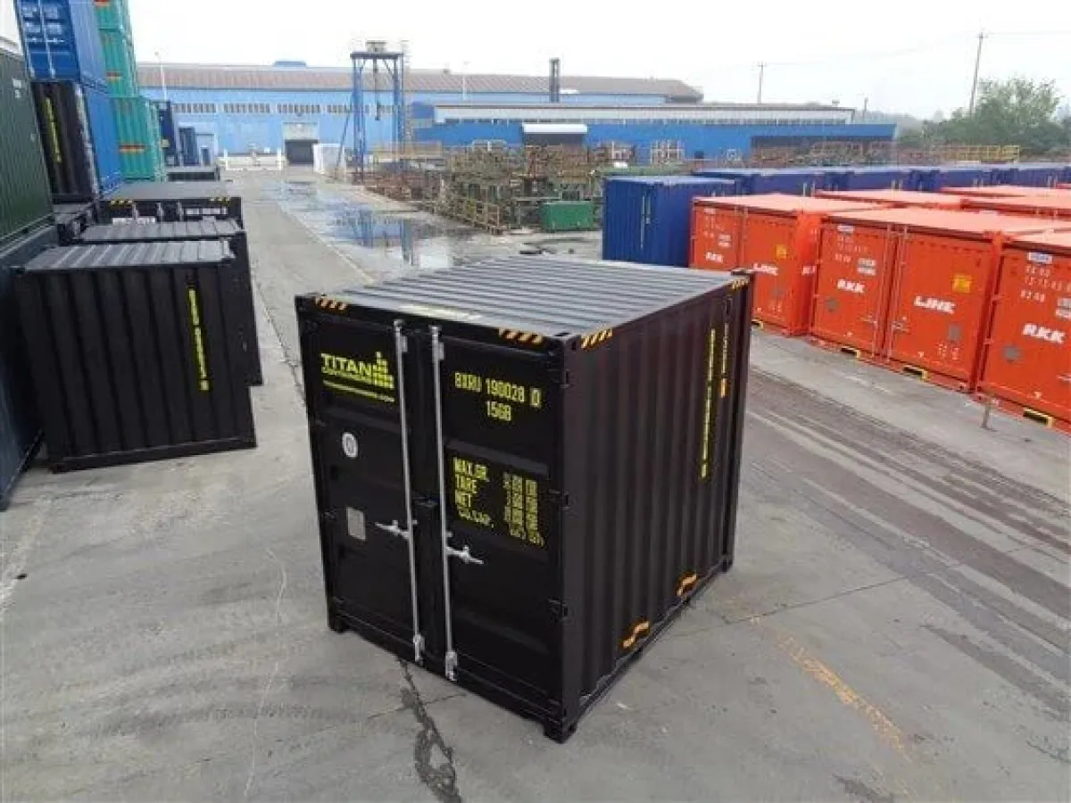 Container marittimo 10' HC nuovo nero