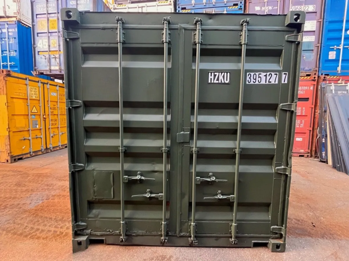 Gebrauchter 10'-Seecontainer (3 m) HZKU 395 127-7